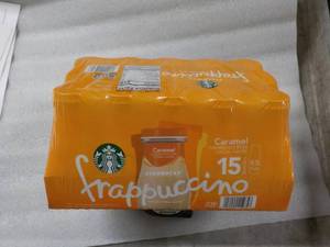 lot 219 image: 15 Bottles of Caramel Frappuccino C...
