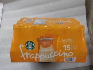 lot 221 image: 15 Bottles of Caramel Frappuccino C...