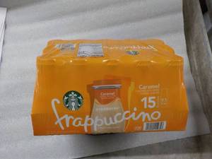 lot 222 image: 15 Bottles of Caramel Frappuccino C...
