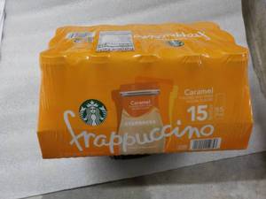 lot 224 image: 15 Bottles of Caramel Frappuccino C...