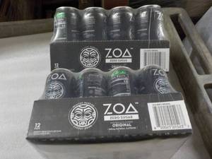 lot 230 image: 24 Bottles of ZOA Zero Sugar...