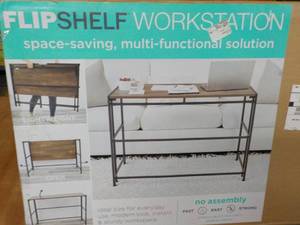 lot 105 image: Flip Shelf WorkStation 40 x 19 x 29...