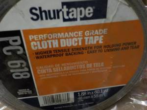 lot 122 image: 5 Rolls Shurline Cloth Industrial D...