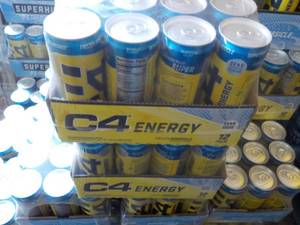 lot 241 image: 2 - 12 packs C4 Zero Sugar Energy D...