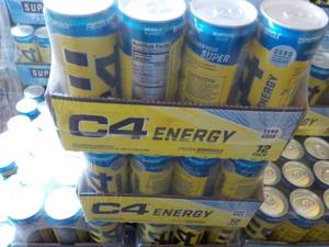 lot 242 image: 2 - 12 packs C4 Zero Sugar Energy D...