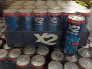 lot 254 image: 24 pack X2 Endurance Drink...