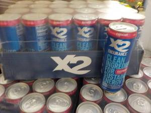 lot 256 image: 24 pack X2 Endurance Drink...
