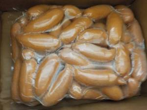 lot 272 image: 11 lb. Frozen Bag Knockwurst ...