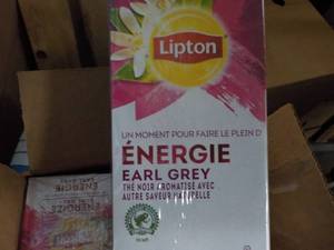 lot 303 image: 6 Boxes Lipton Earl Grey Black Tea...