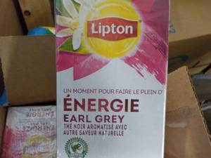 lot 304 image: 6 Boxes Lipton Earl Grey Black Tea...