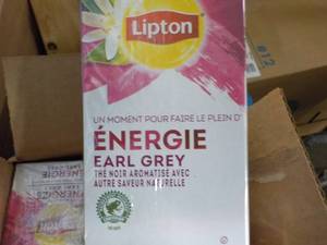 lot 305 image: 6 Boxes Lipton Earl Grey Black Tea...