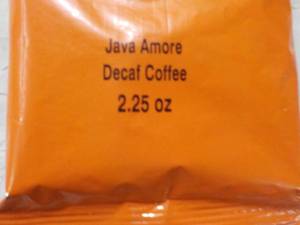 lot 307 image: Case of Java Amore 2.25 oz Bags Dec...