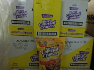 lot 330 image: 5 Boxes Malt O Meal Berry Colossal ...