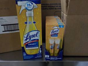 lot 333 image: Case of 6 Lysol Smart Multi Purpose...