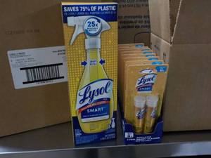 lot 334 image: Case of 6 Lysol Smart Multi Purpose...