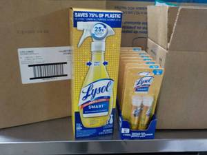 lot 338 image: Case of 6 Lysol Smart Multi Purpose...
