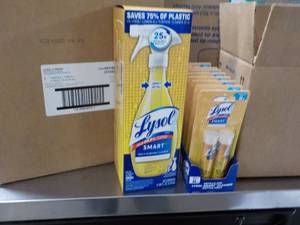 lot 340 image: Case of 6 Lysol Smart Multi Purpose...