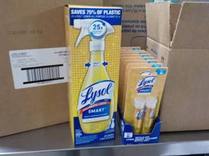 lot 341 image: Case of 6 Lysol Smart Multi Purpose...