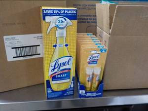 lot 343 image: Case of 6 Lysol Smart Multi Purpose...