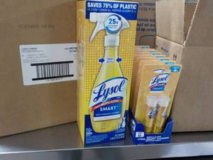 lot 345 image: Case of 6 Lysol Smart Multi Purpose...