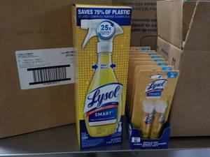 lot 346 image: Case of 6 Lysol Smart Multi Purpose...