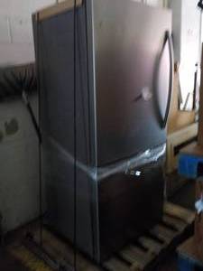 lot 353 image: Stainless Steel Mora New Refrigerat...