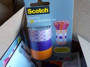 lot 357 image: Case of 36 - 3 roll PKgs Scotch Exp...