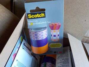 lot 360 image: Case of 36 - 3 roll PKgs Scotch Exp...