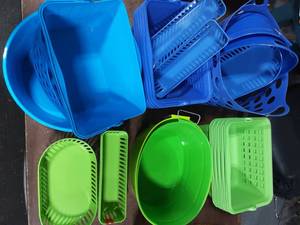 lot 26 image: 26-Assorted Bins For Storage & Sorting