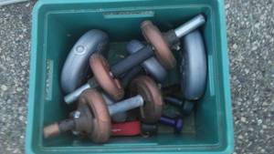lot 644 image: Misc. Exercise Workout Weights