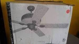 lot 48 image: 52 In.  Ceiling Fan By Monte Carlo.
