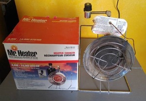 lot 54 image: Mr. Heater W Stand.