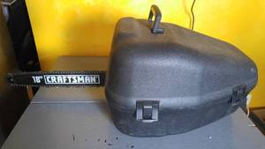 lot 60 image: Craftsman Saw & Case.  18 In. Bar