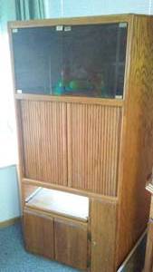 lot 200 image: Entertainment Center Corner Unit.