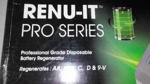 lot 214 image: Renuit Throw Away Battery Charger