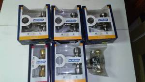 lot 215 image: New & Used Doorknobs.