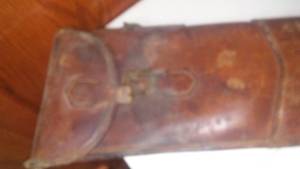 lot 228 image: Leather Riding Case With Strap