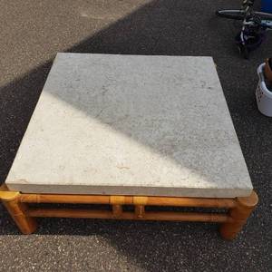 Concrete Coffee TableBring Help To Load-Very Heavy