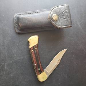 Buck Knife 110 With Sheath