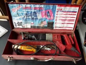 Milwaukee Super Sawzall With Extra Blades