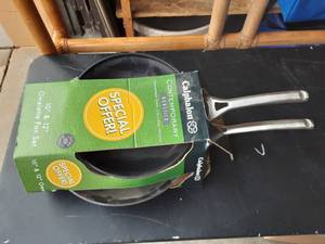 NEW Calphalon Pans 10 & 12 Inch