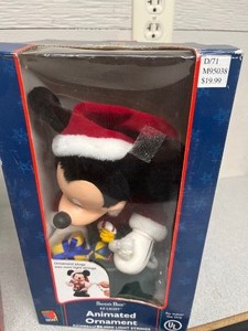 Animated Ornaments  Winnie the Pooh   Mickey Mouse