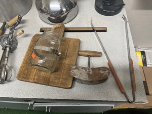 Misc Box Tea Kettle   lamp    Kitchen Items
