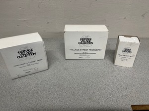Heritage village collection  3 pcs