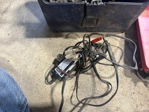 container full of misc