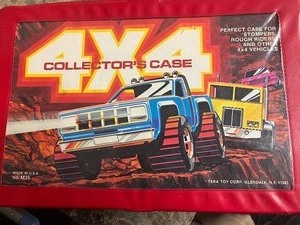 stomper cars and collector case