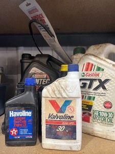 lot of misc oils