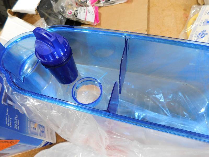 lot 144 image: PUR 30-Cup Water Filter Pitcher System & Filter Kit for Faucet