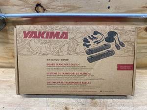 lot 72 image: YAKIMA WaveHog Surf  Paddle Board Locking Roof Rack