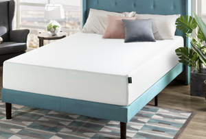 lot 5 image: ZINUS 12 Inch Green Tea Memory Foam Mattress  CertiPUR-US Certified Pressure Relieving, Queen